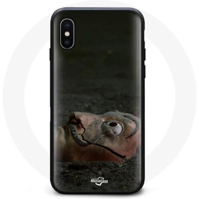 Coque - La Casa De Papel - Iphone XS Max - Souple - Noir - Saison finale