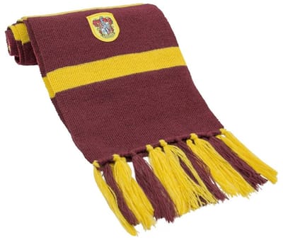 Brandecision Harry Potter - Gryffindor 150 cm Sjaal - Bordeaux rood