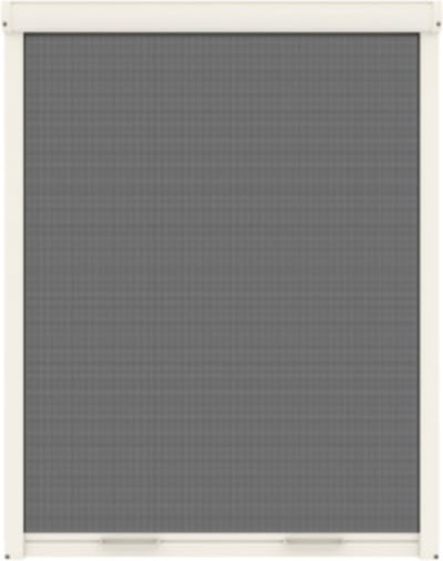 Livn Rolhor Vliegenraam Basic 100x155cm wit - Automatisch rolsysteem - Gaas rolt op in cassette - Montage aan de binnen- of buitenzijde