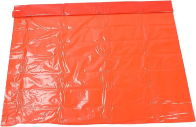 Tuinplastic Bodembedekker - Plantenbescherming Folie - Gewas Groei Bevorderen - Verbeterde Lichtreflectie - 3.9x24.6 voet - Rood