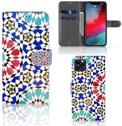 Apple iPhone 11 Pro Max Bookcase Mozaïek