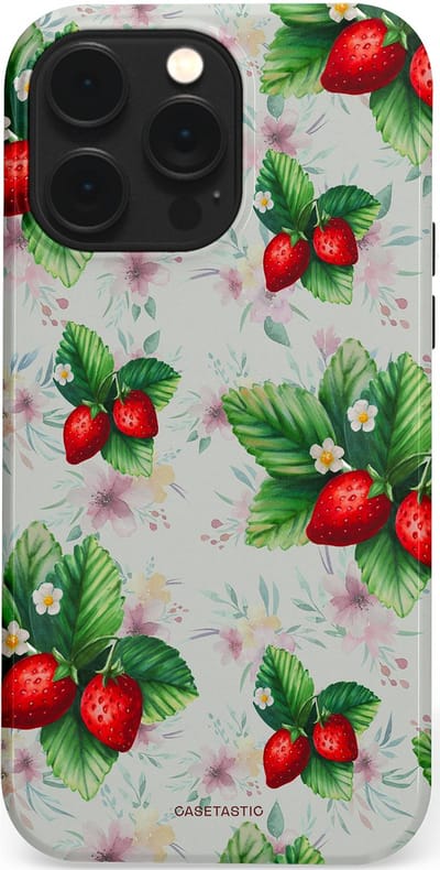 Casetastic Hoesje Geschikt voor Apple iPhone 14 Pro Max Magsafe - Stijlvolle Beschermende Duo-layer Case - Rosales