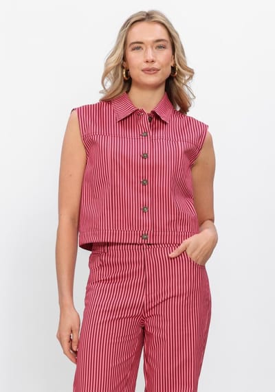 Ydence Gilet Marit Blazers Dames - Roze - Maat XS