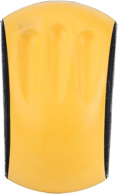 Handmatige Schuurblok met Haak en Gesp - 6 Inch Schuurpad voor Polijsten en Schuren, Ideaal voor Houtbewerking en Verbetering van Oppervlakken