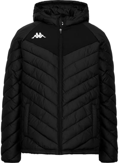 Kappa Gianetto Coachvest Heren - Zwart | Maat: L