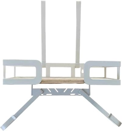 Strijkplank Organizer - Strijkijzer Houder - Strijkbenodigdheden Opbergen - Ruimtebesparend Ontwerp - 315 cm Lengte - Wit