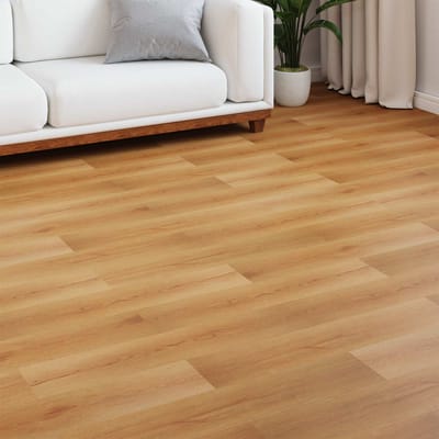 vidaXL - Laminaatvloer - Licht - Beige - 101 - x - 20 - x - 0,8 - cm - 5 - st - Bewerkt - hout