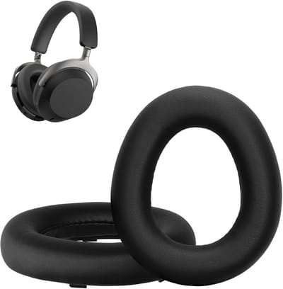 kwmobile 2x oorkussens geschikt voor Beyerdynamic AVENTHO 300 - Earpads voor koptelefoon in zwart