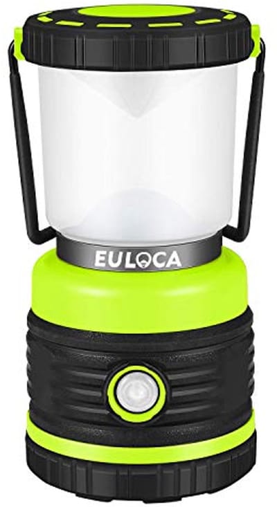 Draagbare LED Campinglantaarn met 1200 Lumen en 360° Verlichting - Dimbare Tentlamp voor Bivakken, Tuin, Wandelen en Sportvissen