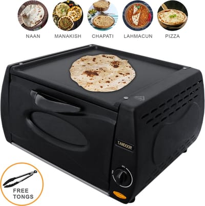 Mini oven - Tandoori - 13 L - 230 V/2100 W - Anti-baklaag - elektrisch