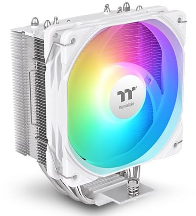 Thermaltake UX400 ARGB Sync - Processor Koeler - CPU Luchtkoeler - 120mm - PWM 700-1800 RPM - Wit
