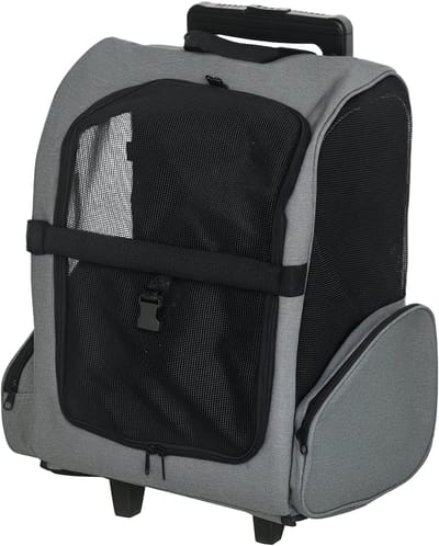 Hondentrolley - Geschikt voor Honden en Katten tot 4 kg - Inclusief Handige Rugtas - Opvouwbaar - Dierentrolley - Multifunctioneel Reismand - Honden Rugzak