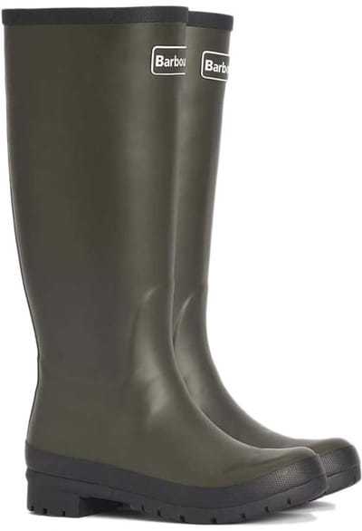 BARBOUR Barbour Abbey Tall Welly Laarzen - - Dames - Groen - Maat 38