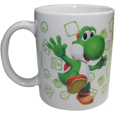 Mok + spaarvarken Educa Borras Nintendo Super Mario Bros Yoshi