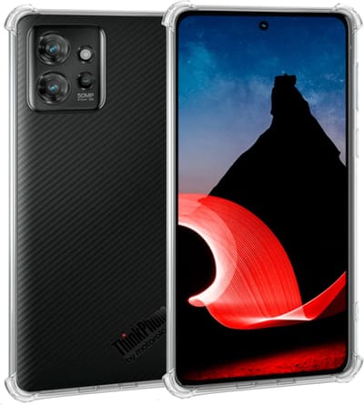 Geschikt voor Motorola ThinkPhone - Hoesje - Shock Proof Case – Cover Transparant