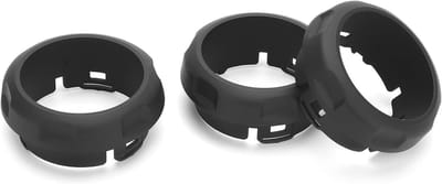 Airco Knop Covers - Schakelaar Ringen - Auto Interieur Styling - Hoge Stijfheid Kunststof - 3 Stuks - Popular