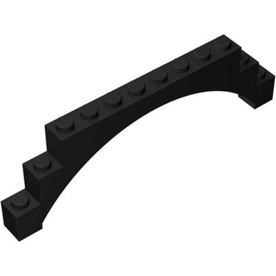 MOC 1 ST 14707 Boog 1x12x3 Bouwstenen Set 18838 6108 Verhoogde Stenen Educatief Montagespeelgoed Kinderen Verjaardagscadeaus