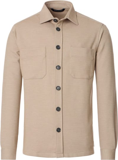 Casa Moda Casual Outdoor Overhemdjack 454383200-607 Beige - XXL