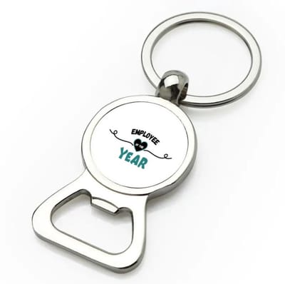 Akyol - employee of the year flesopener - Collega - werknemers - werknemer van het jaar - collega's - verjaardag - geschenk - kado - bedankje - 9 bij 3 cm