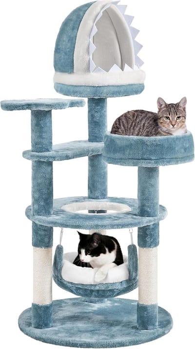 Lexium Krabpaal voor zware katten - Krabpaal voor grote katten - Stevige krabpaal - Geschikt voor grote en zware katten