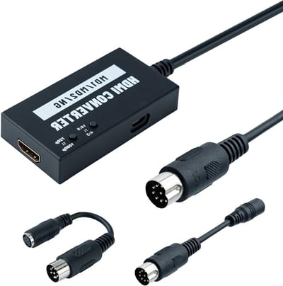 Seamless HDMI Adapter voor Mega Drive en NEOGEO - Multifunctionele Video Converter 720P/1080P, Ondersteuning voor 4:3 en 16:9 Formaat