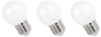 Spectrum LED Lamp E27 4W 230V - 410 Lumen - 4000K Neutraal wit - Natuurlijk licht - Energiezuinig - 3 stuks