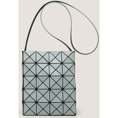 Japans Eenvoudig Splicing en Modieus Geometrisch Mat Mini Crossbody Kleine Vierkante Doos Enkele Schouder Handtas Dames Tas Mini Vierkante Tas gray