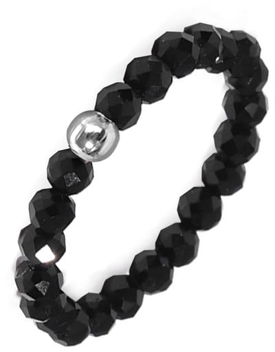 Ringen voor vrouwen 4 mm natuursteen kraal ring kralen elastische ring kralen stenen ring kristal kralen ring edelsteen parel stapelbare ring kleurrijke stretch vinger ring voor vrouwen