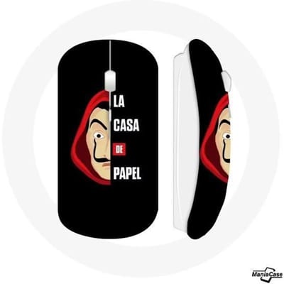 Draadloze muis La Casa De Papel-masker