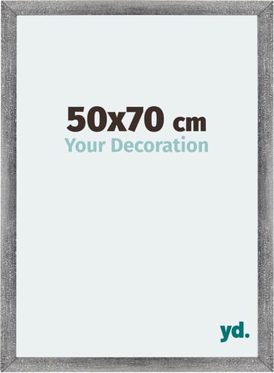 Your Decoration - Puzzellijst 50x70 cm - Grijs Geveegd - Puzzellijst 500-1000 stukjes - MDF Fotolijst - Mura