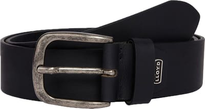 LLOYD Leren Riem Men´s Belt W90 Black Zwart