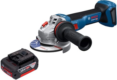 Bosch GWS 18V-11 Professional accu haakse slijper 18 V 125 mm + 1x accu 5,0 Ah - zonder oplader