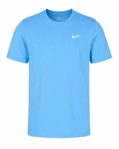 Nike Solo Swoosh Tee - T-shirt - Maat XS - University Blue / Blauw - Lifestyle - Streetwear