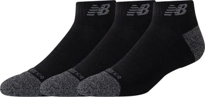 New Balance ACTIVE LOW CUT SOCK 3 PACK Unisex Sportsokken - BLACK