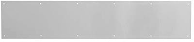 Deurtrapplaat 15,2 x 86,4 cm - Nikkel Gesatineerd