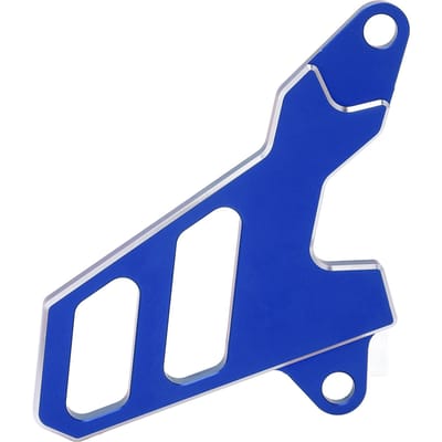 Metalen Beschermkap voor Voorste Tandwiel Motorfiets Kettingbeschermer Vervanging voor Suzuki LTZ400 2003?2014 white
