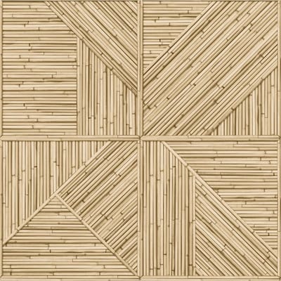 Dutch Wallcoverings - vinylbehang - Jungle Fever JF2401 - 53x10 m - beige jungleprint