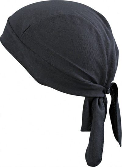 *** Chef`s Bandana - Grijs - Sporten - Keuken - Hoofddeksel - Sportmuts - Universeel - Absorberend - van Heble® ***