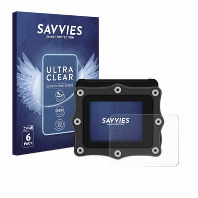 Savvies - Screenprotector voor Shearwater Perdix dive computer - Folie Beschermfolie transparant 6 Stuks