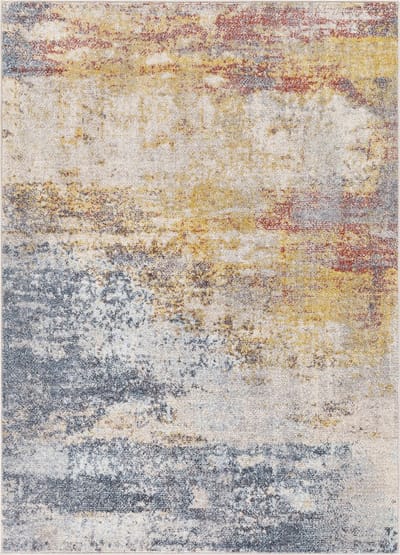 SURYA Valerie vloerkleed modern abstract geel