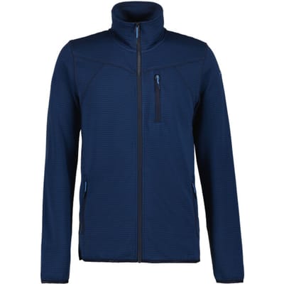 ICEPEAK - Berthold - Fleece sweater met rits heren - Blauw