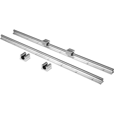 2 stuks SBR12?800mm 12MM Lineaire Lager Rail Glijgeleider As 4 stuks SBR12UU Blokken
