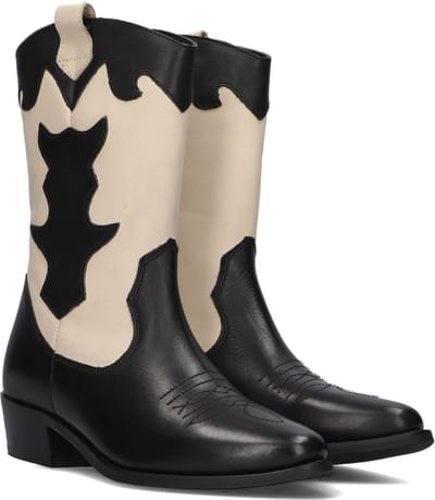 Wysh Nolia Cowboylaarzen - Western Laarzen - Meisjes - Beige - Maat 34