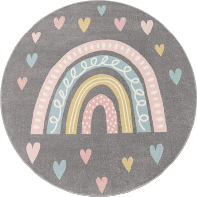 Flycarpets Kinderkamer Vloerkleed - Ninaro - Grijs