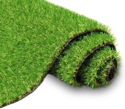 Kunstgras Tapijt - Nep Grasmat - Buiten Decoratie - UV Bestendig Realistisch - 3 x 15 meter - Groen