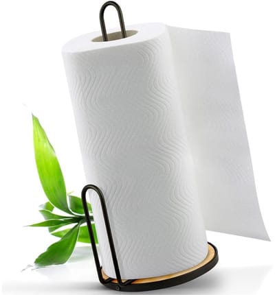 CLVP® Keukenrolhouder Staand - Gootsteenkast Organizer - WC Rol Houder