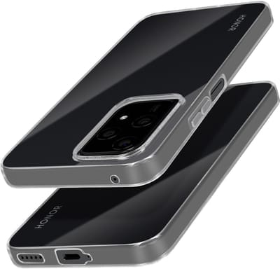 Mayaxess, Hoes Geschikt voor Honor 200 Lite Zachte siliconenbescherming, Transparant