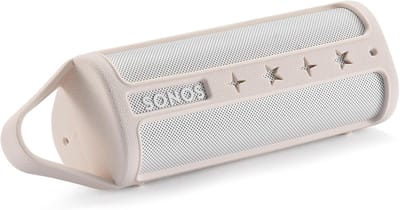 Draagbare Beschermhoes voor Draadloze Speaker, Geschikt voor Sonos Roam en Roam 2 - Siliconen Case, Bescherming en Stijl (Witte Hoes)