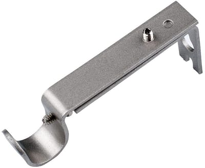 Dailygoods- Gordijnbeugel Verstelbaar - Gordijnsteun - Gordijnbeugel Set van 3 - Staal - Eenvoudige installatie - Voor 3/4" staaf