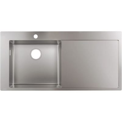 Hansgrohe S716-F450 built-in sink 450 with drainboard right 43331800